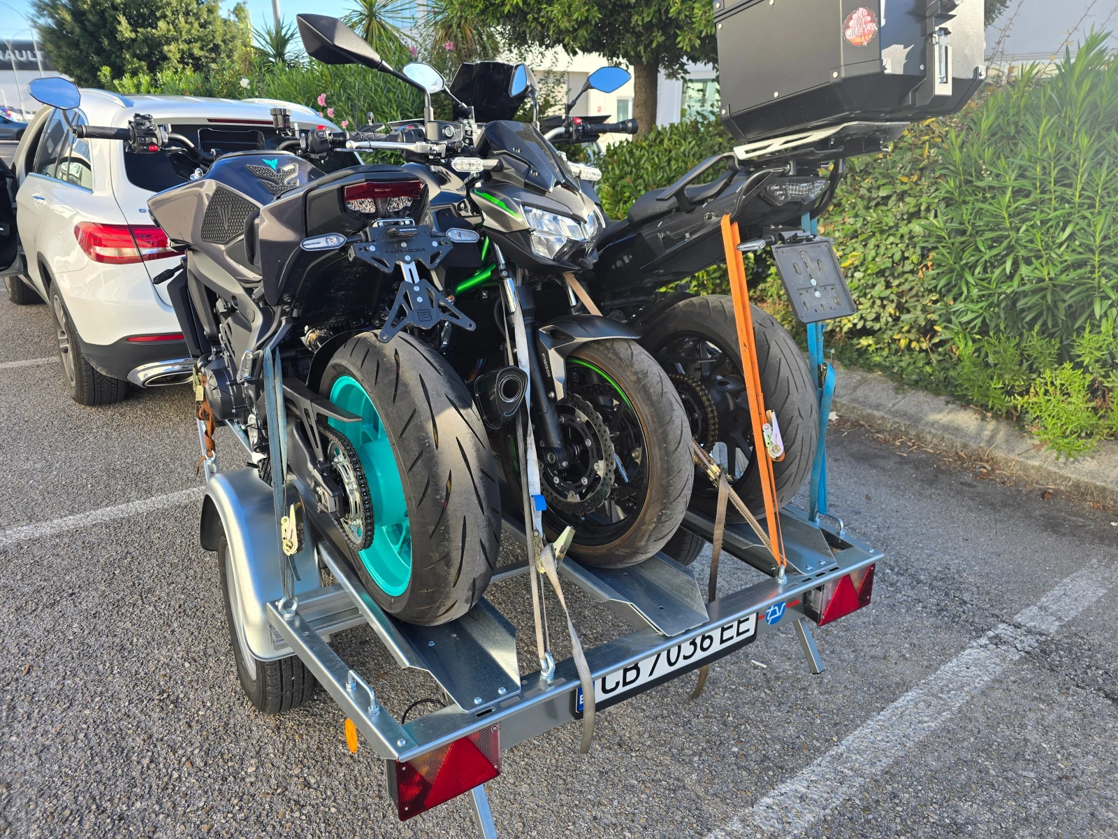 За автомобил TPV 3 moto Чисто ново, снимка 2 - Ремаркета - 55967750