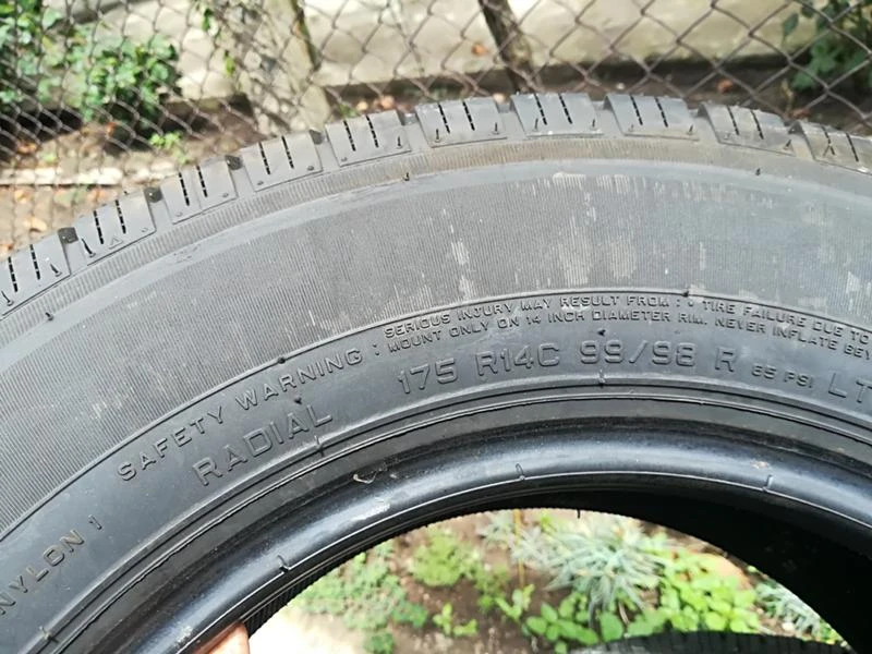 Гуми Летни 175/80R14, снимка 6 - Гуми и джанти - 22336343