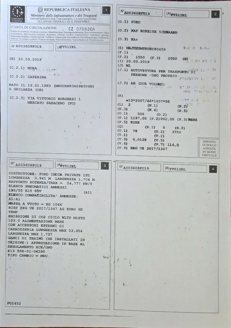 Ford Ka + ULTIMATE* 1.2i CARPLAY* , снимка 17 - Автомобили и джипове - 53004287