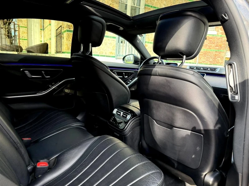 Mercedes-Benz S 350 D 4MATIC AMG LINE LONG ПАНО BURM ЛИЗИНГ 100%, снимка 13 - Автомобили и джипове - 53373752