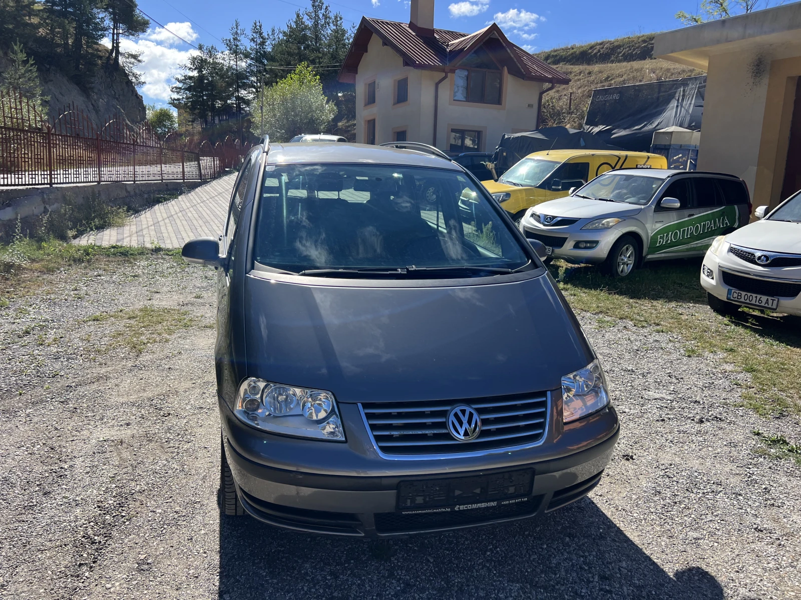 VW Sharan 1.9TDI-115 коня, Highline, Клима, Нов внос, ,  - изображение 8