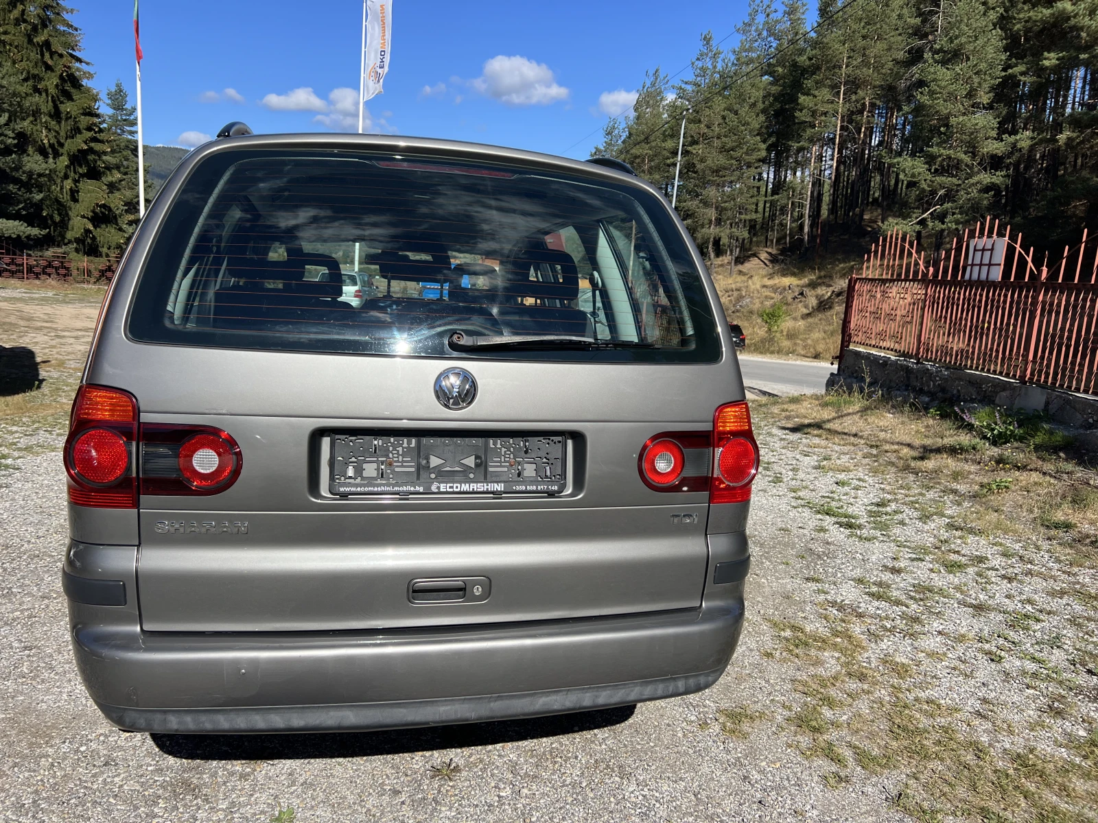 VW Sharan 1.9TDI-115 коня, Highline, Клима, Нов внос, ,  - изображение 6