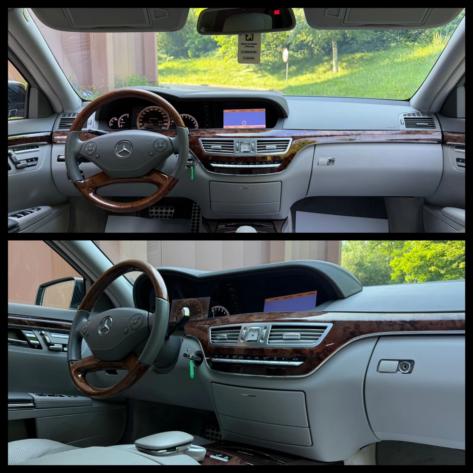 Mercedes-Benz S 500 388к.с. 4 Matic ГАРАНЦИЯ 6 МЕСЕЦА ИЛИ 5000КМ, снимка 11 - Автомобили и джипове - 55061980