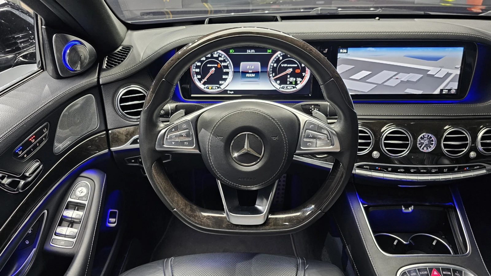 Mercedes-Benz S 63 AMG SOFT-CLOSE* HUD* МАСАЖ* ОБДУХ* DIS* 360* КРАЙНА ЦЕ, снимка 5 - Автомобили и джипове - 55194614