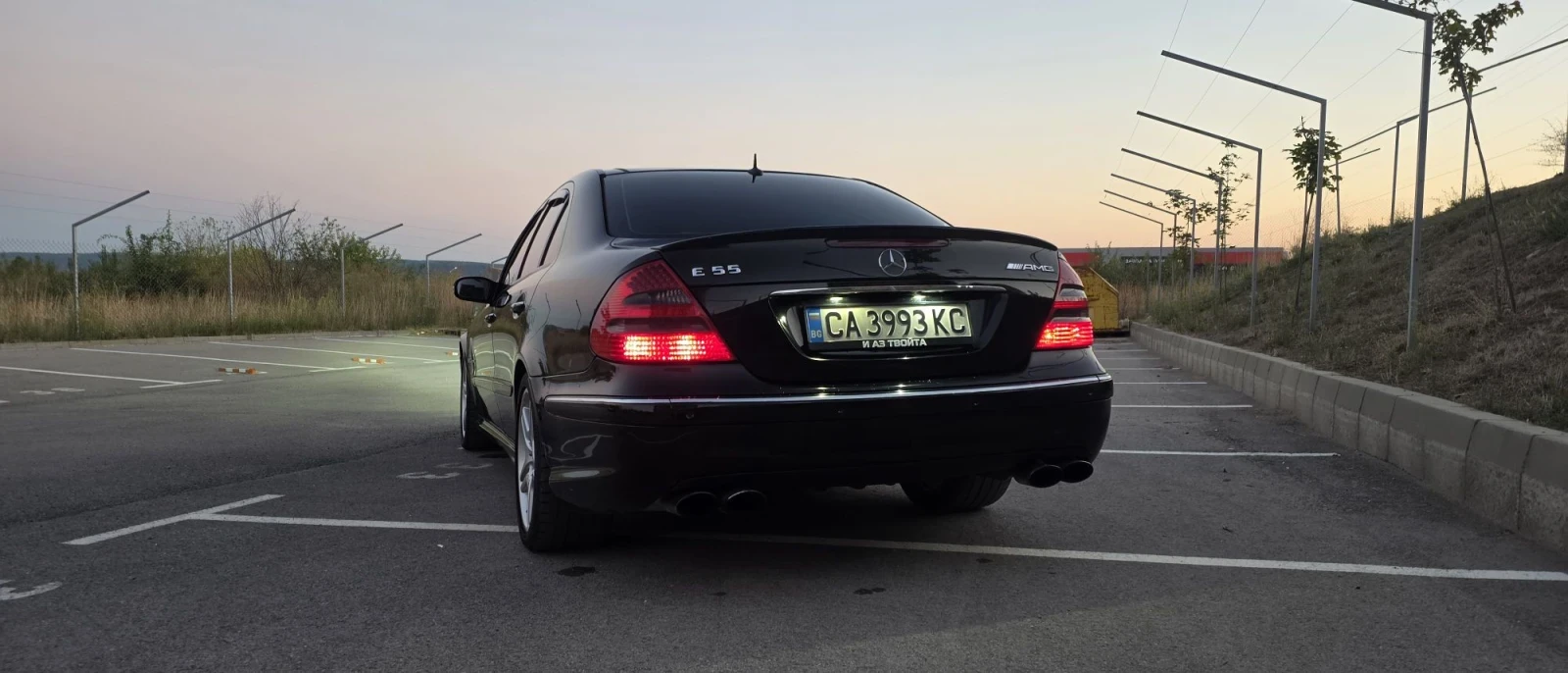 Mercedes-Benz E 55 E55 AMG, снимка 13 - Автомобили и джипове - 56121854