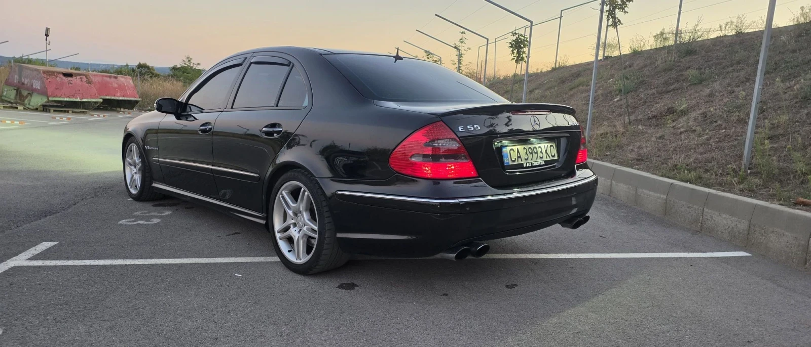 Mercedes-Benz E 55 E55 AMG, снимка 12 - Автомобили и джипове - 56121854