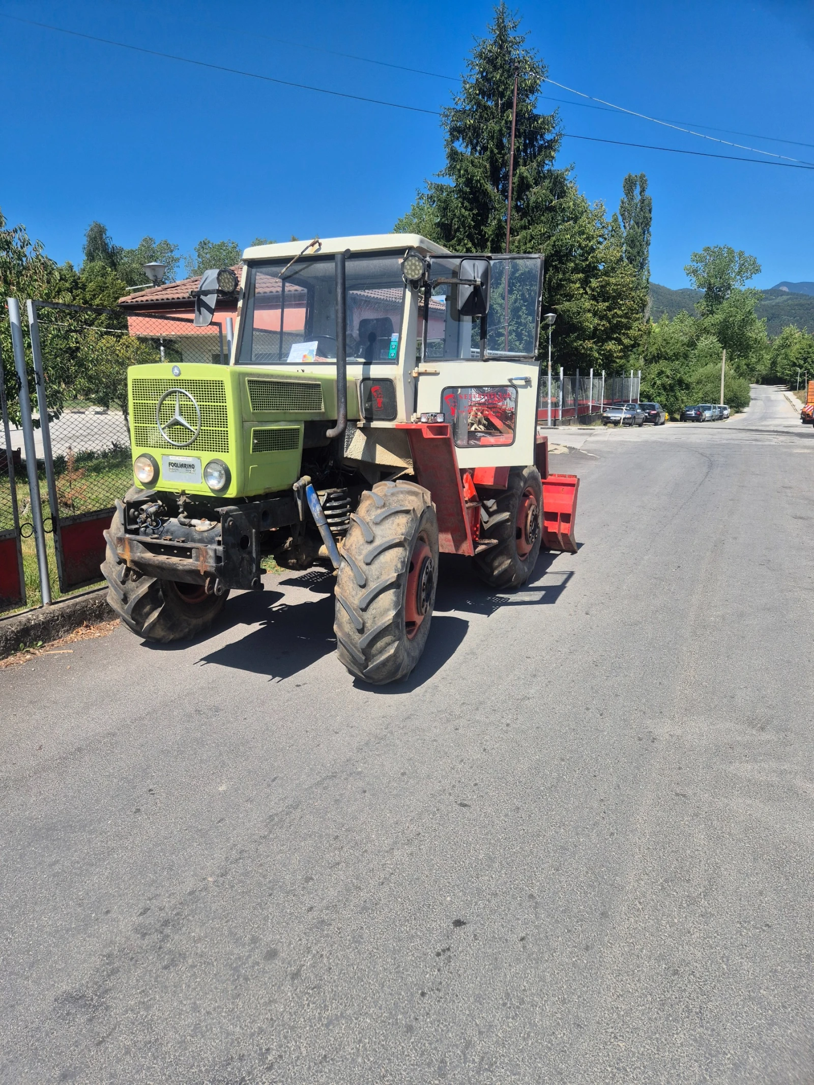 ������� MB Trac 800 4×4 | Mobile.bg � ����������� 1