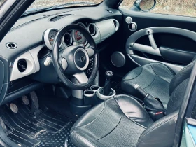 Mini Cooper 1.6i ГАЗ/КОЖА/ПАНОРАМА/КЛИМАТРОНИК, снимка 8