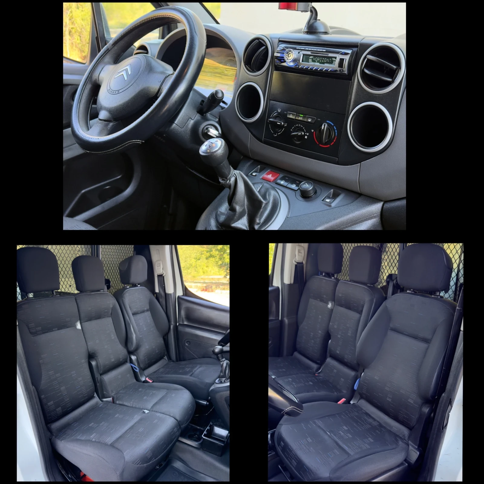 Citroen Berlingo 1.6HDi//MAXI, снимка 10 - Автомобили и джипове - 55696047
