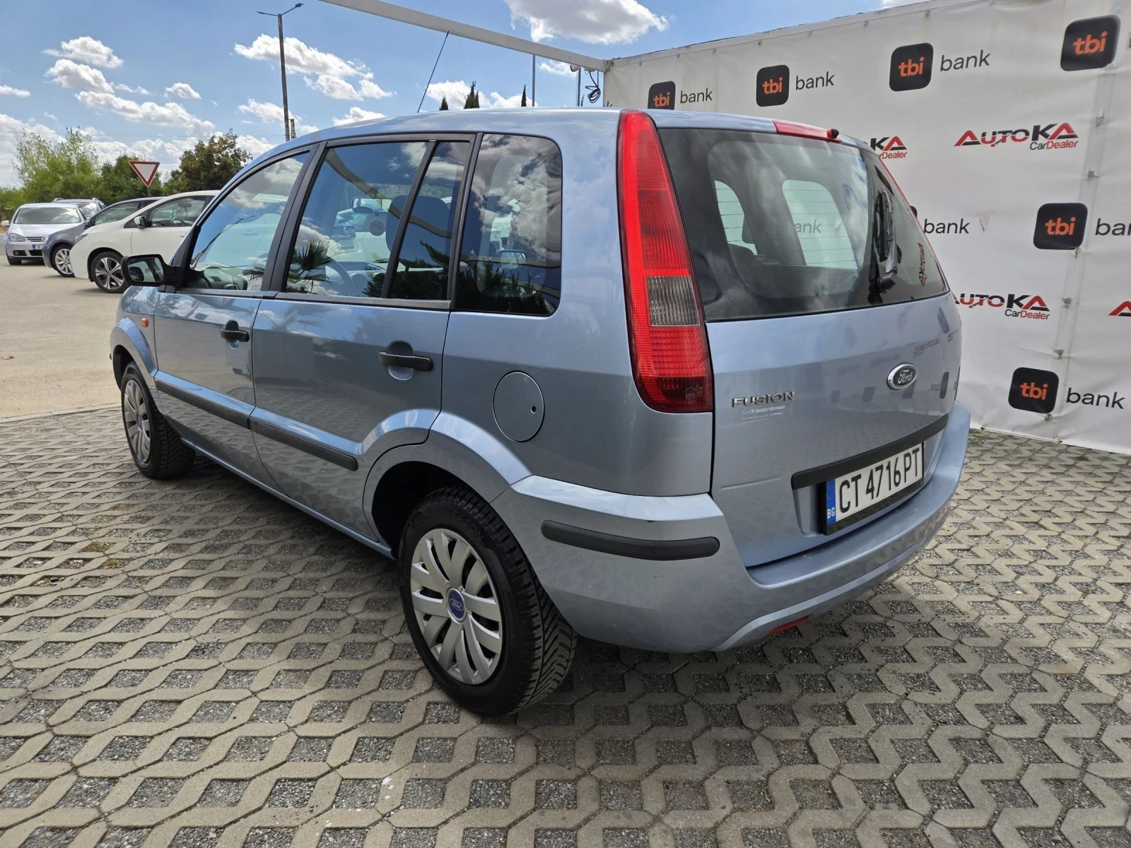 Ford Fusion 1.6i-100кс= АВТОМАТИК= КЛИМАТИК= 5ВРАТИ, снимка 5 - Автомобили и джипове - 55980518