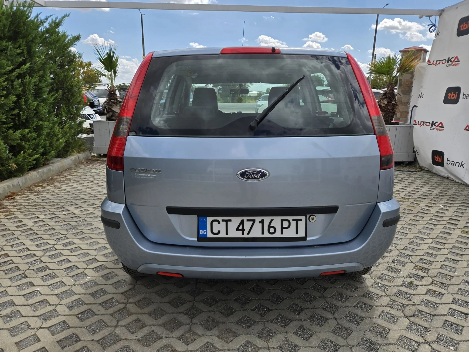 Ford Fusion 1.6i-100кс= АВТОМАТИК= КЛИМАТИК= 5ВРАТИ, снимка 4 - Автомобили и джипове - 55980518