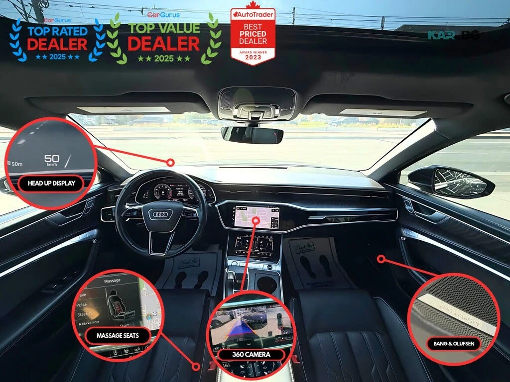 Audi A6 55TFSI* �����* BANG&OULFSEN* HEAD-UP* 360-CAM* PAN | Mobile.bg � ����������� 10