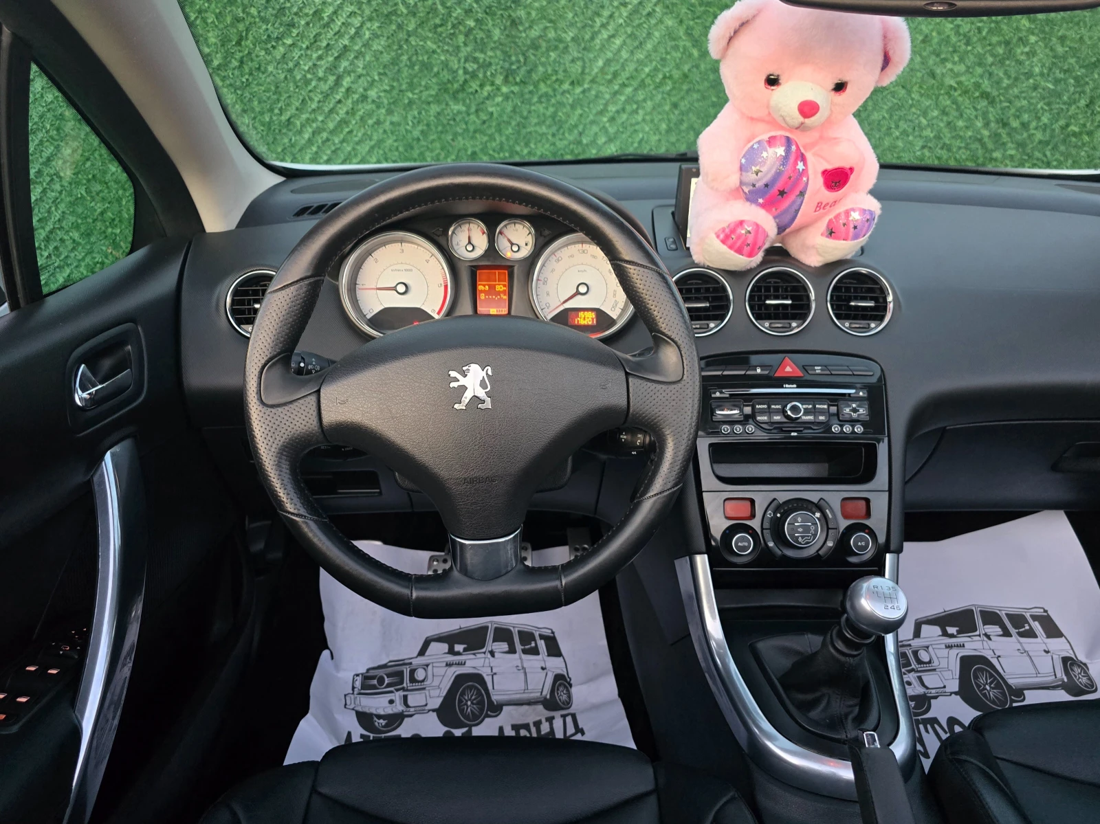 Peugeot 308 2.0HDI* 140кс* КАБРИО* КАЖА* НАВИ* , снимка 14 - Автомобили и джипове - 54428979