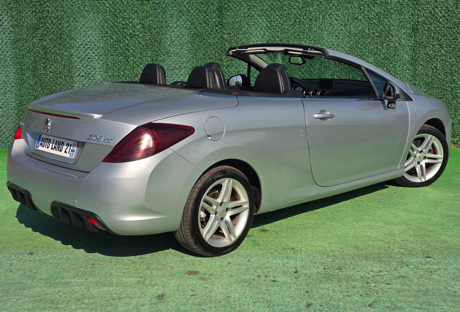 Peugeot 308 2.0HDI* 140кс* КАБРИО* КАЖА* НАВИ* , снимка 4 - Автомобили и джипове - 54428979