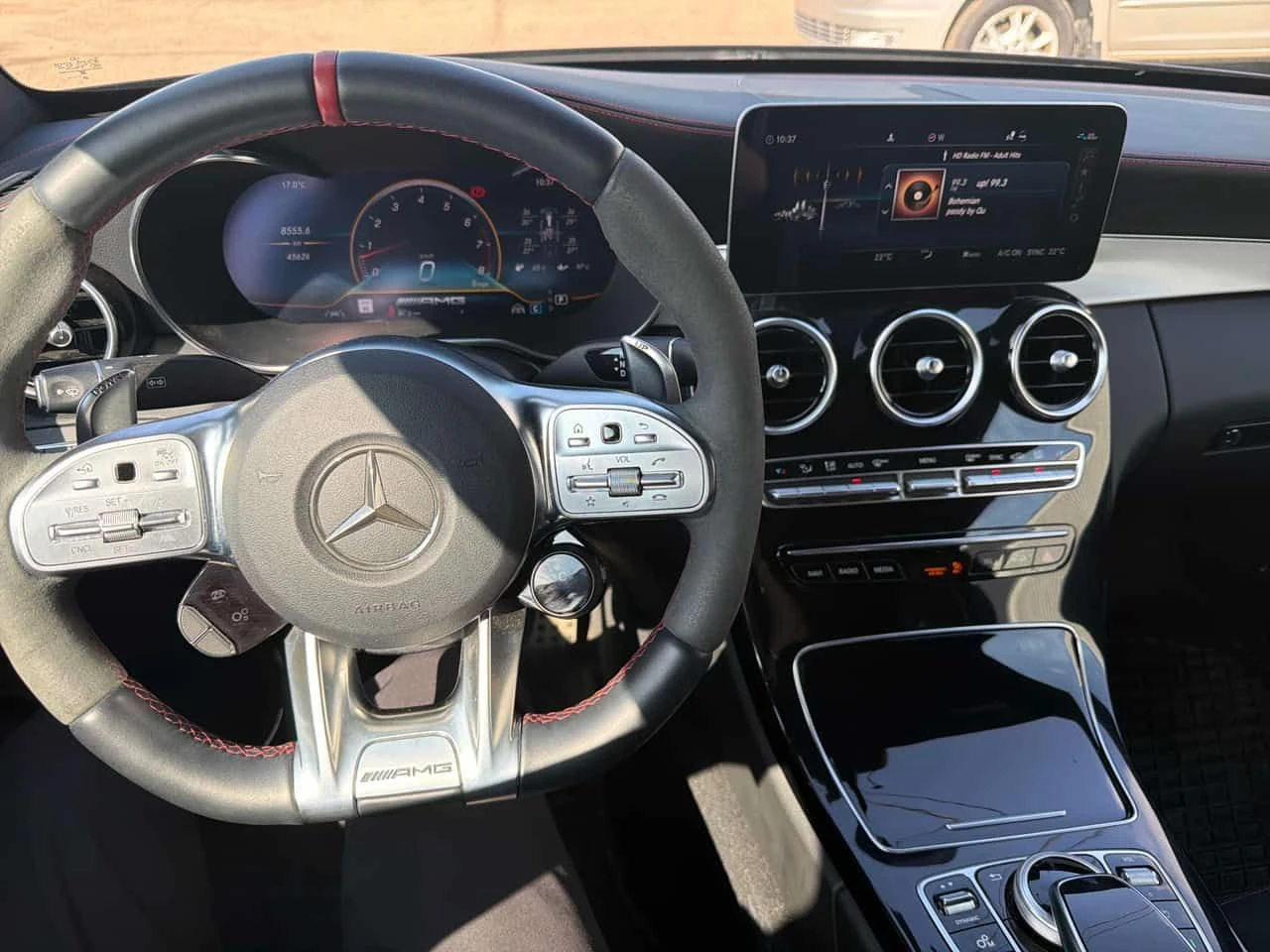 Mercedes-Benz C 43 AMG * ДИСТРОНИК * BURMESTER * HUD * 360 , снимка 9 - Автомобили и джипове - 55648297