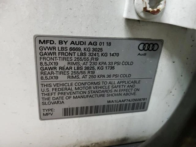 Audi Q7, снимка 13 - Автомобили и джипове - 49304533