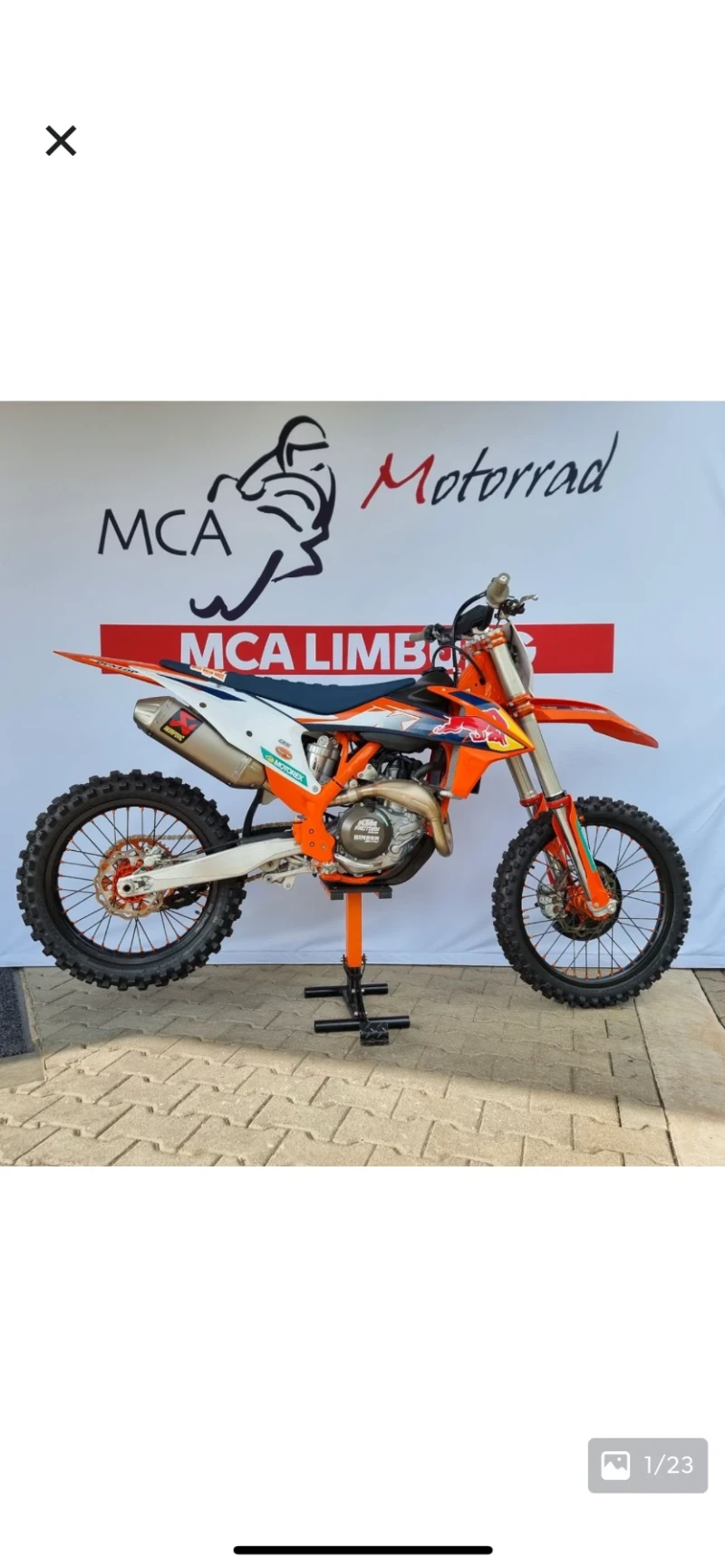 Ktm SX-F Factory Edition SX-F450, снимка 1 - Мотоциклети и мототехника - 49575916