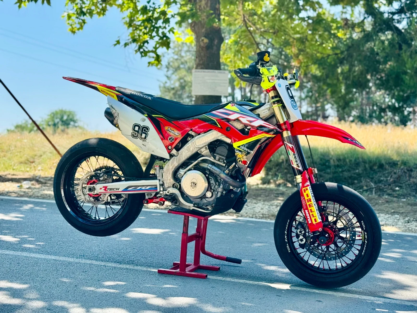 Honda Crf 450R Supermoto - изображение 3