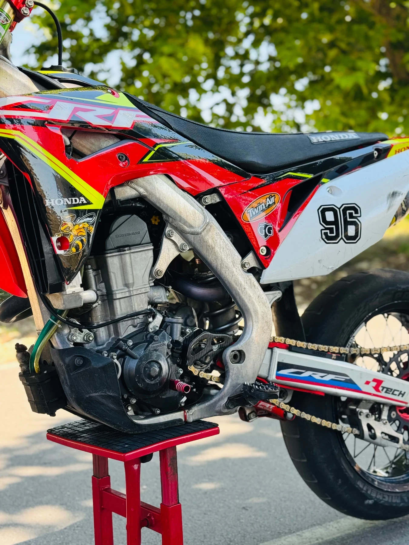 Honda Crf 450R Supermoto - изображение 7