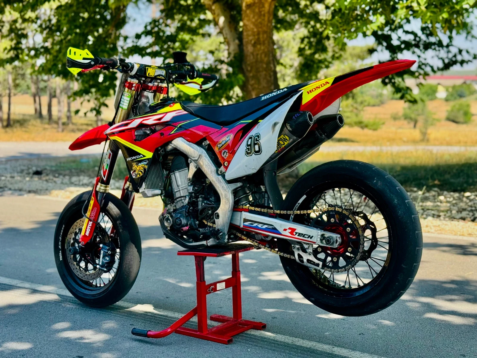 Honda Crf 450R Supermoto - изображение 2