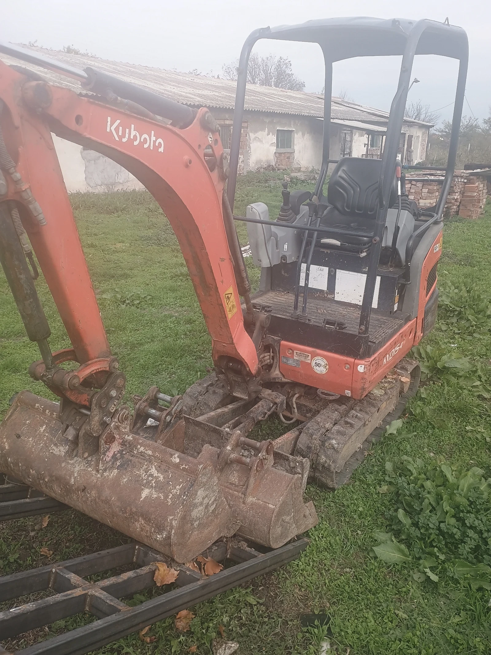 Багер Kubota Kx015-4, снимка 1
