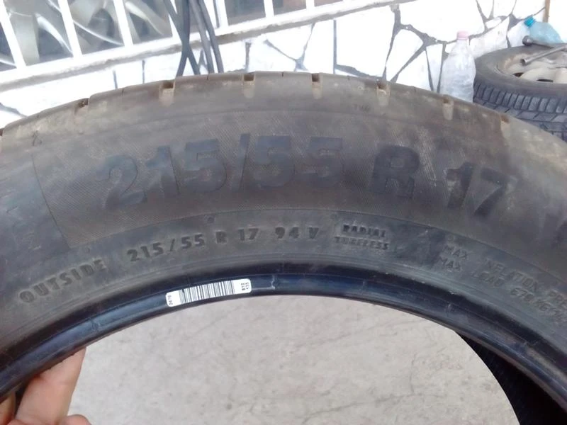 Гуми Летни 215/55R17, снимка 5 - Гуми и джанти - 18593086