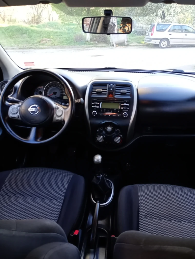 Nissan Micra 1.2 Газов инжекцион 2014г., снимка 10 - Автомобили и джипове - 52410067