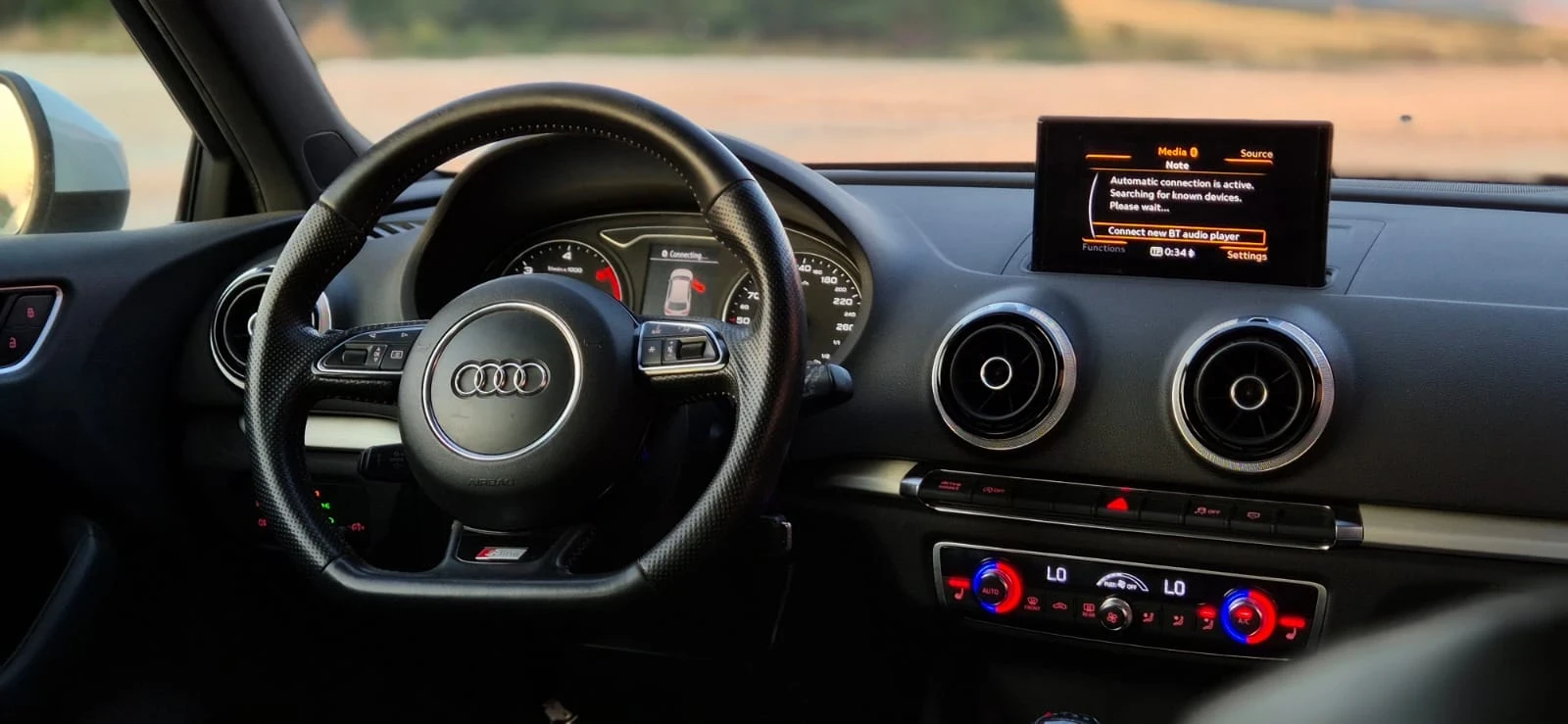 Audi A3 2.0TDI S-LINE LED НОВ ВНОС  - изображение 9
