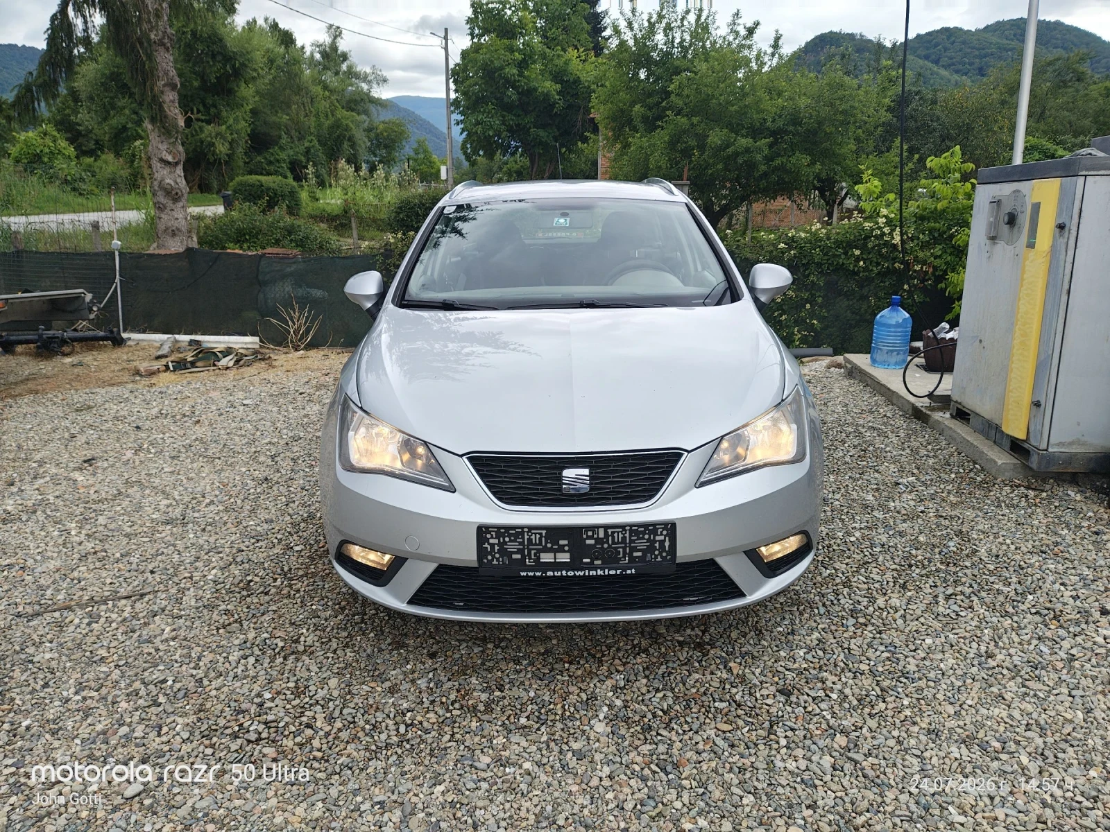Seat Ibiza 1.6TDi , 90k.c., Klimatronik, Evro 5, 2013г. 