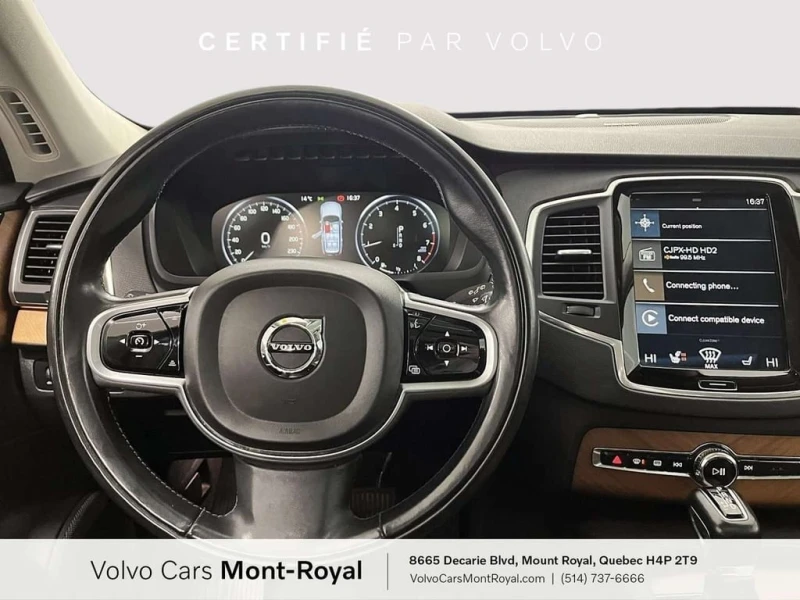 Volvo Xc90 * Momentum (excl S60) * CARFAX * ЦЕНА ДО БГ, снимка 9 - Автомобили и джипове - 53047082