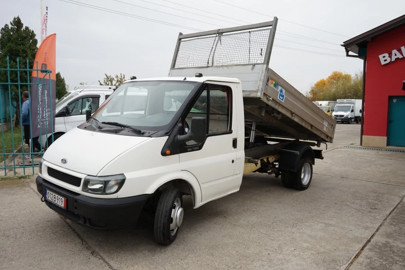 Ford Transit 2.4TDCI* 125к.с* Тристранен самосвал, снимка 3 - Бусове и автобуси - 42712771