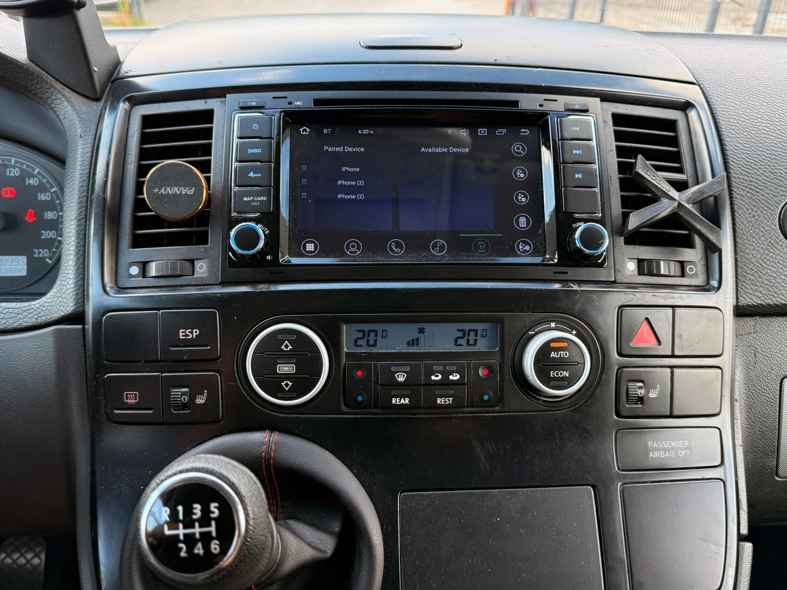 VW Multivan Камера, Подгрев, Печка!, снимка 15 - Автомобили и джипове - 55354671