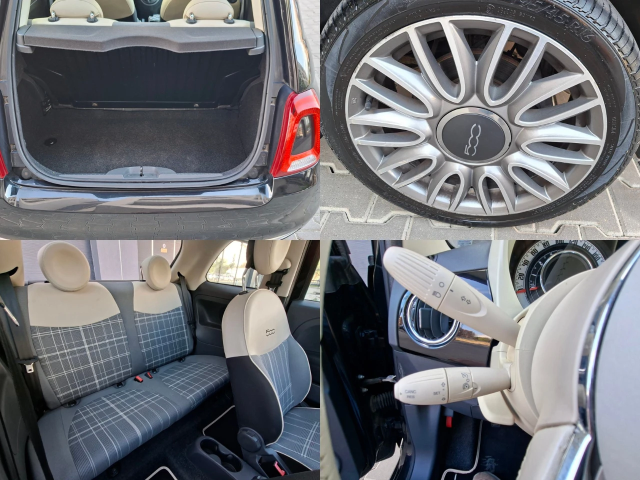 Fiat 500 1.2 / 69 к.с. 71000КМ, снимка 15 - Автомобили и джипове - 56251194