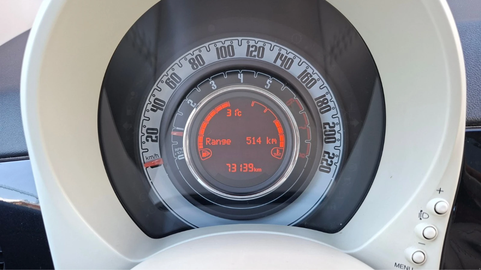 Fiat 500 1.2 / 69 к.с. 71000КМ, снимка 13 - Автомобили и джипове - 56155090