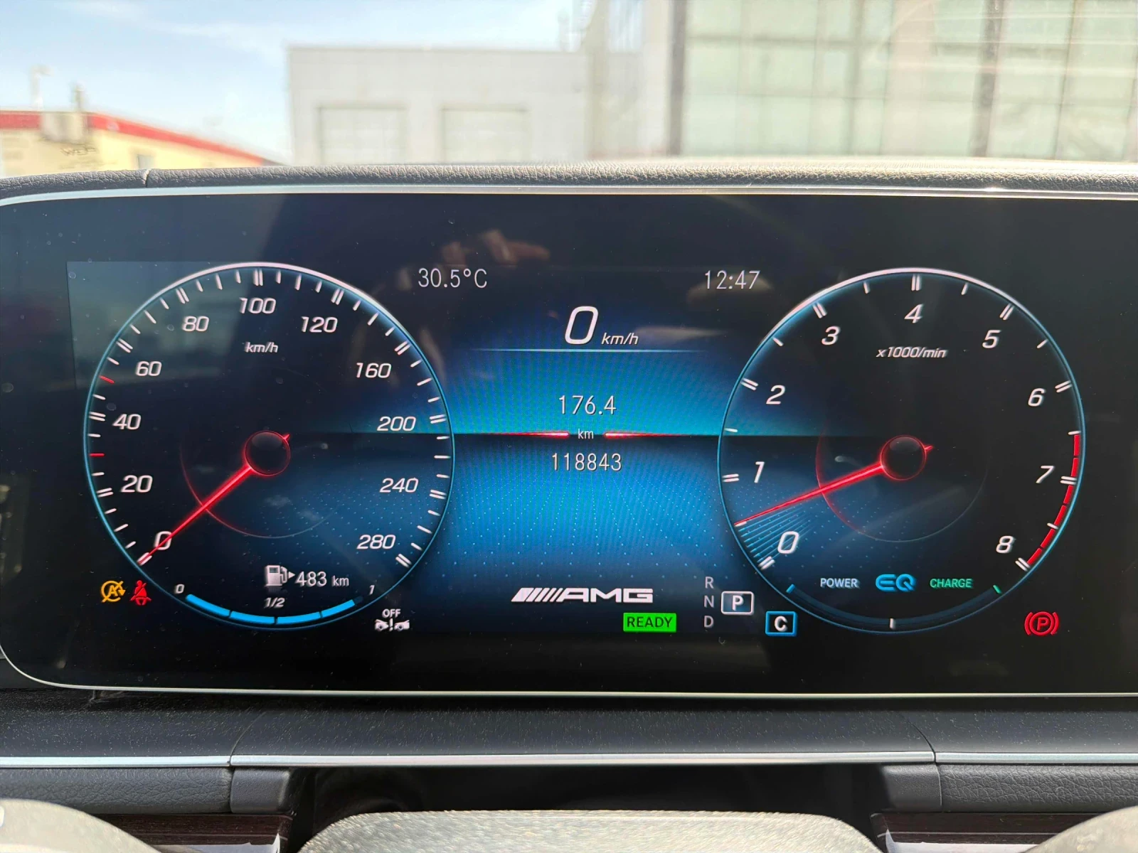 Mercedes-Benz GLE 53 4MATIC AMG * ДИСТРОНИК * ОБДУХВАНЕ * ПАНОРАМА * BURMESTER, снимка 8 - Автомобили и джипове - 54708361