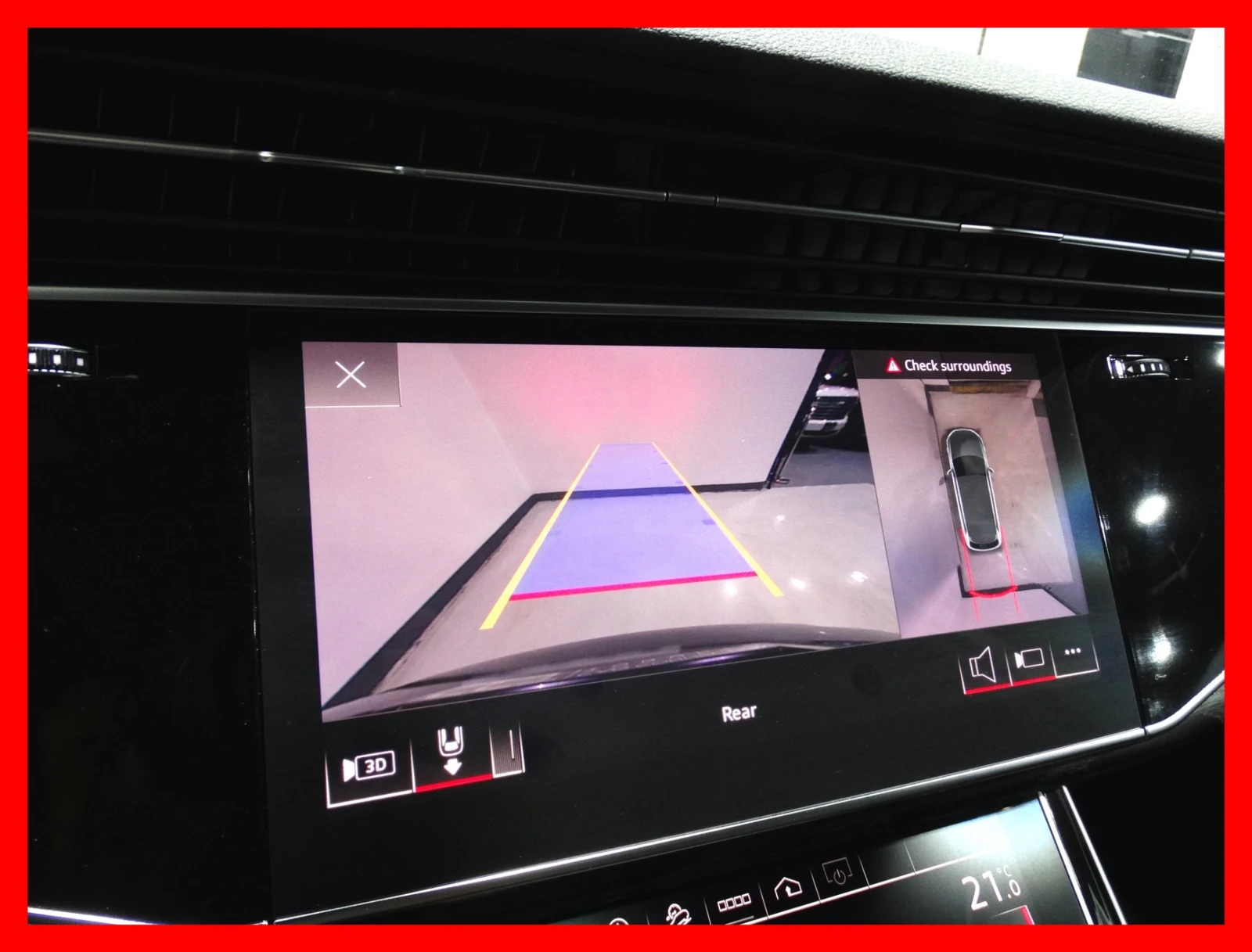 Audi Q7 55 TFSI PROGRESSIV / S-LINE / ОБДУХ / 7PASS / 360, снимка 9 - Автомобили и джипове - 55940878