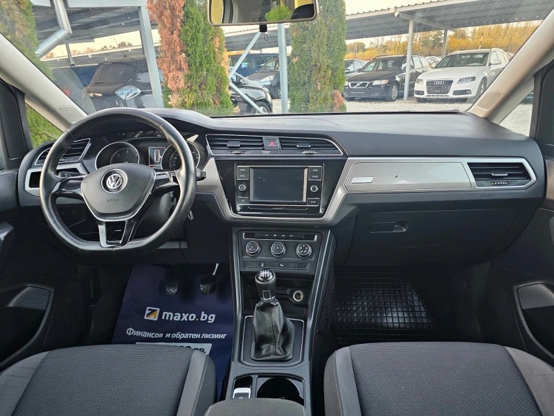 VW Touran 1.6TDI 116кс EURO 6b ! ! КЛИМАТРОНИК, снимка 14 - Автомобили и джипове - 47949535