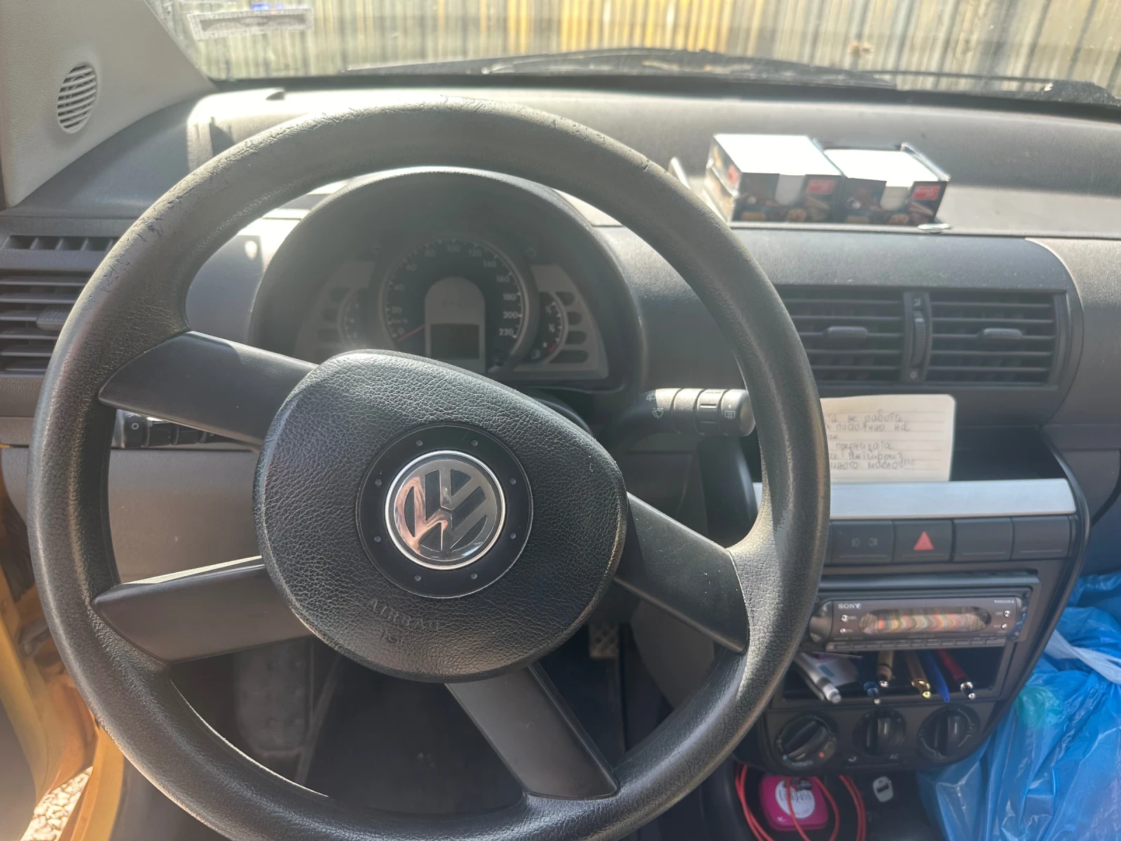 VW Fox 1.2 газ климатик - изображение 7