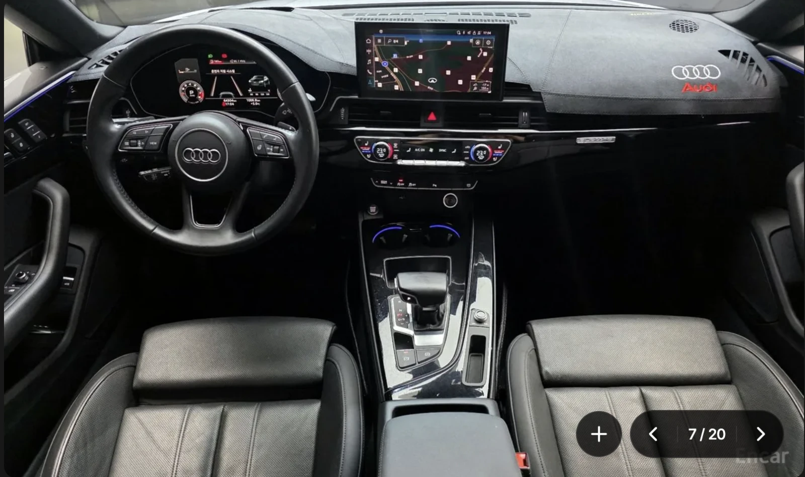 Audi A5 45TFSI* S* LINE* PREMIUM* ХЕДЪП* ОБДУХВАНЕ* 360КАМ, снимка 8 - Автомобили и джипове - 54512363
