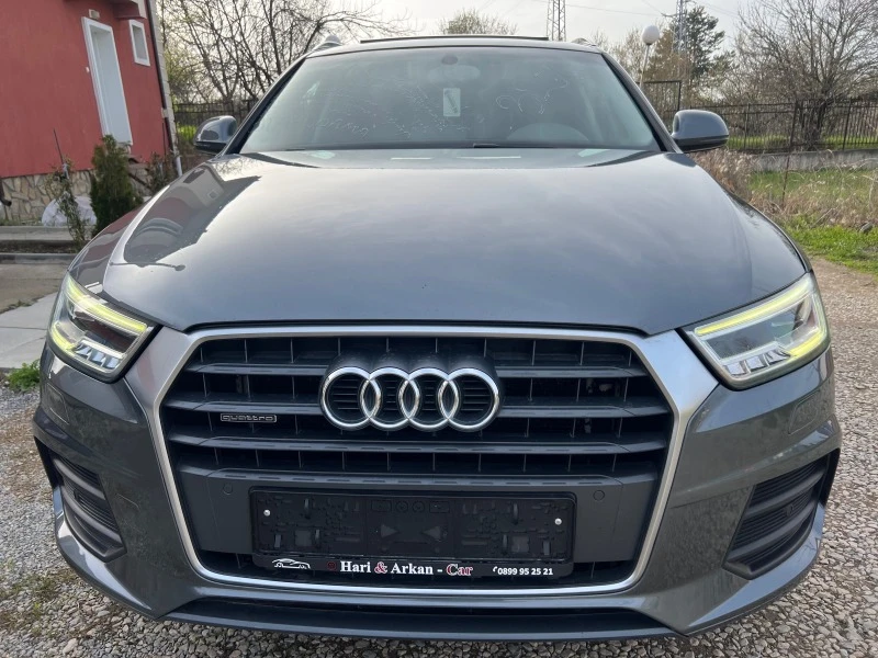 Audi Q3 2.0TDI-4X4-S-TRONIK= PANORAMA, снимка 2 - Автомобили и джипове - 44977263