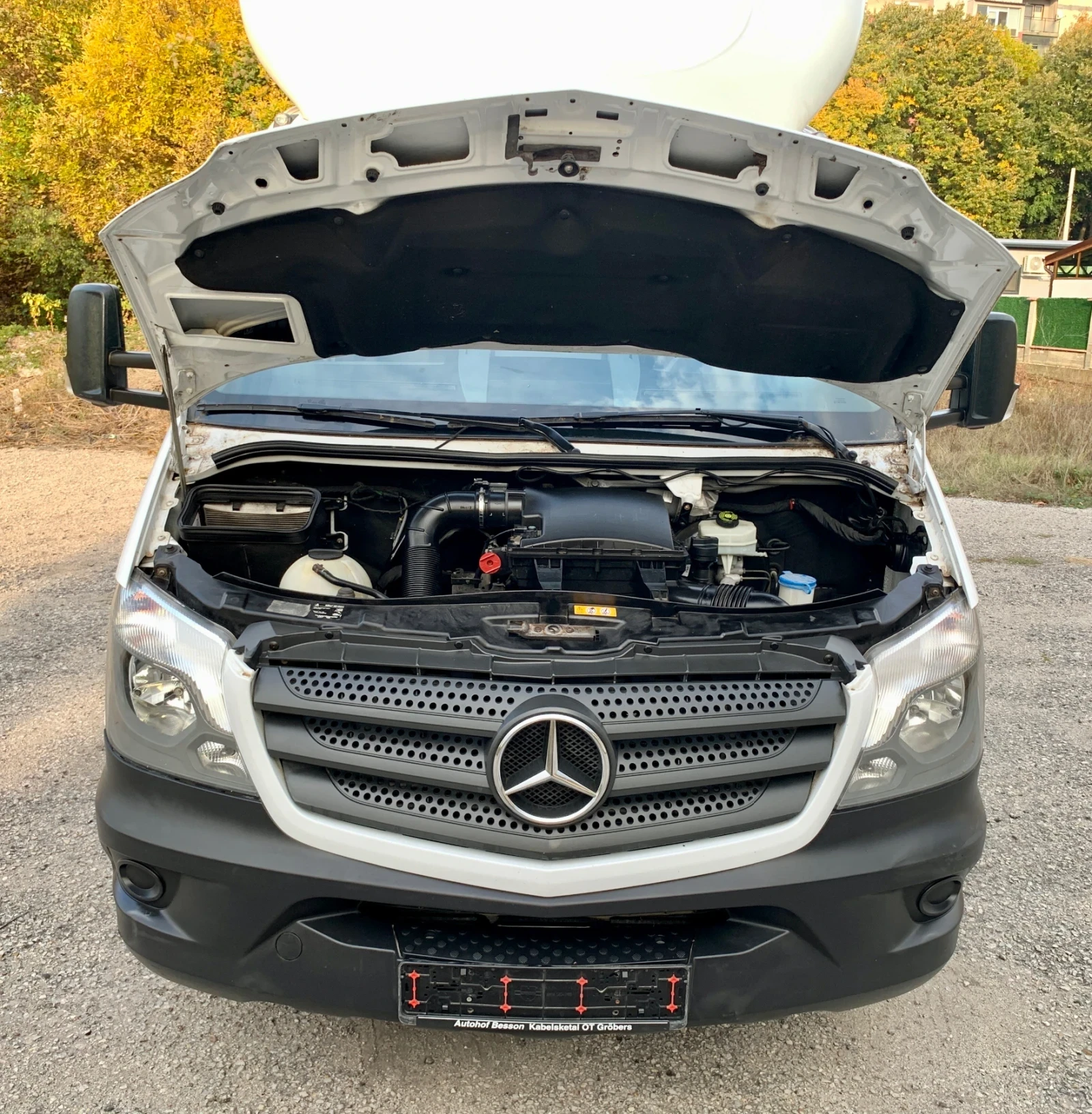 Mercedes-Benz Sprinter 4.30м. МЕЖДУОСИЕ* EURO 6* FACELIFT* ТОП СЪСТОЯНИЕ, снимка 15 - Бусове и автобуси - 54832382