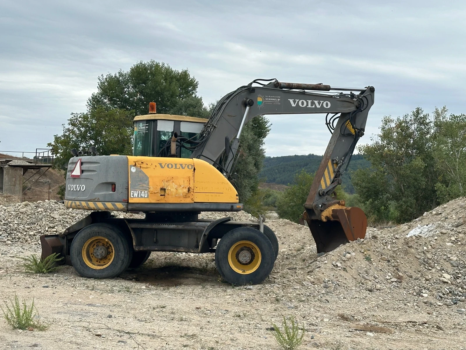 Багер Volvo, снимка 4 - Индустриална техника - 56183944