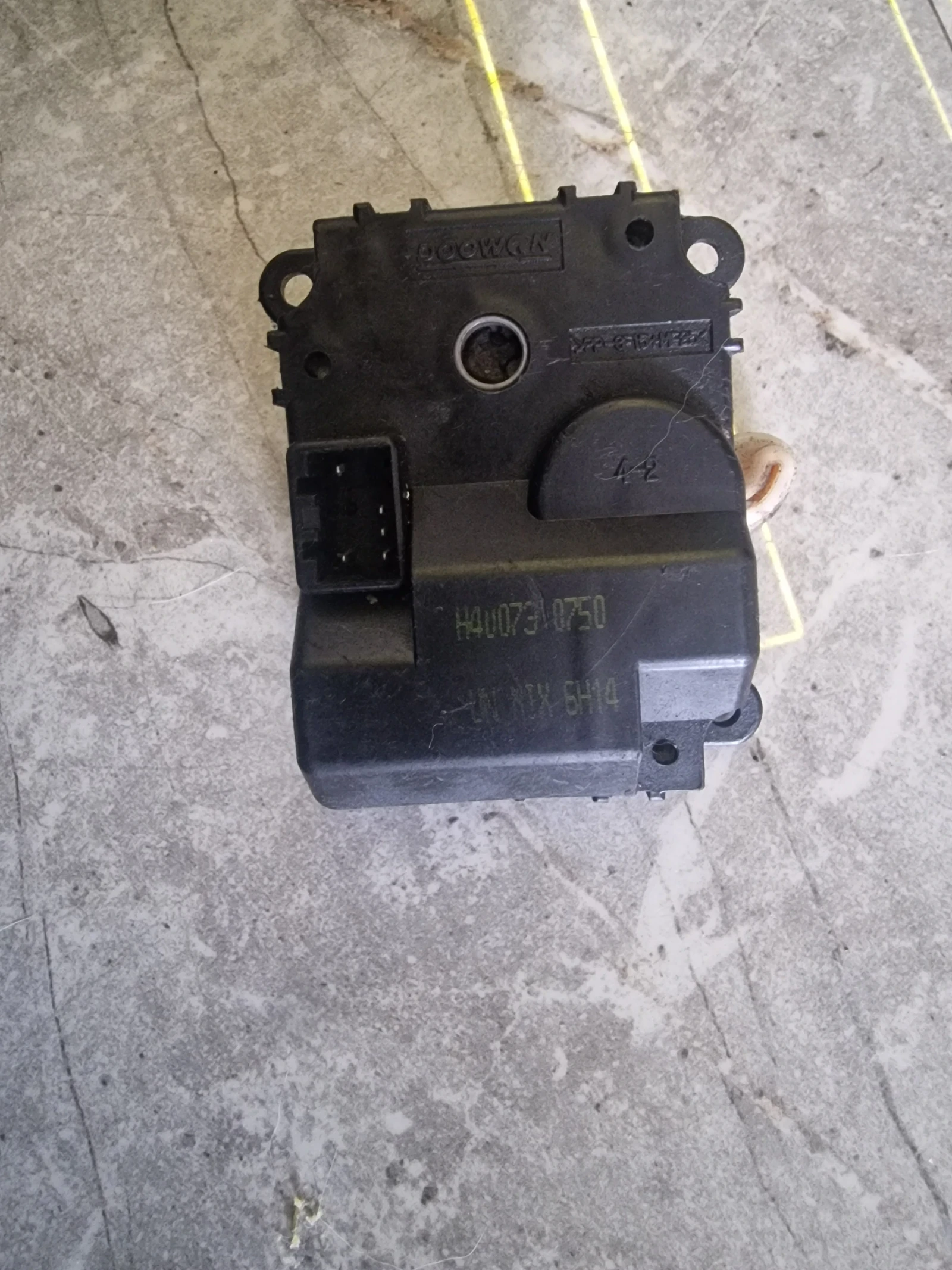 H400730750 моторче клапи парно KIA