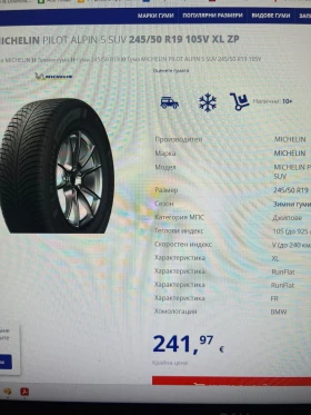 Гуми Зимни 245/50R19, снимка 1