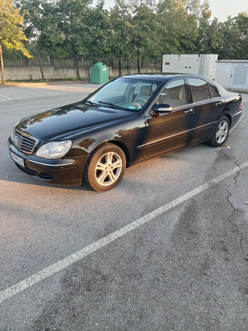 Mercedes-Benz S 500 4matic БЕНЗИН GAZ PRINS, снимка 1 - Автомобили и джипове - 48682174