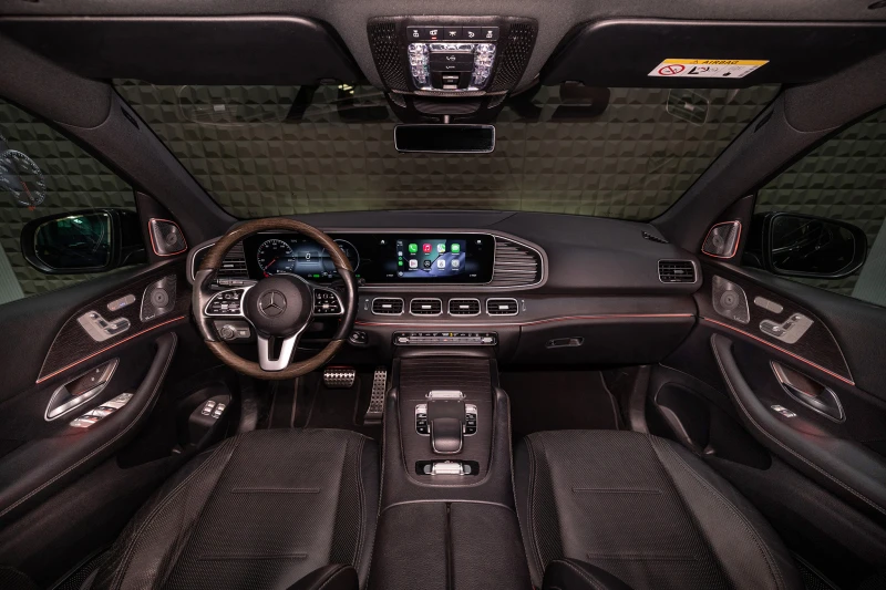 Mercedes-Benz GLE 450 4MATIC* 9G-TRONIC* AMG Line* Distronic* 4D Burmest, снимка 9 - Автомобили и джипове - 53230882