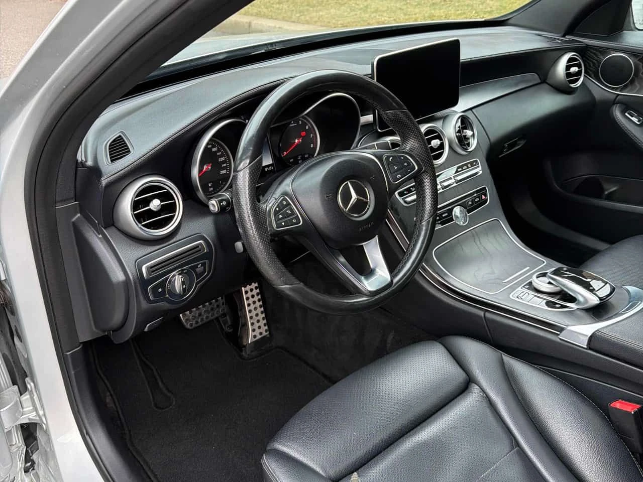 Mercedes-Benz C 300 4MATIC* ПАНОРАМА* ПОДГРЕВ* , снимка 5 - Автомобили и джипове - 54376949