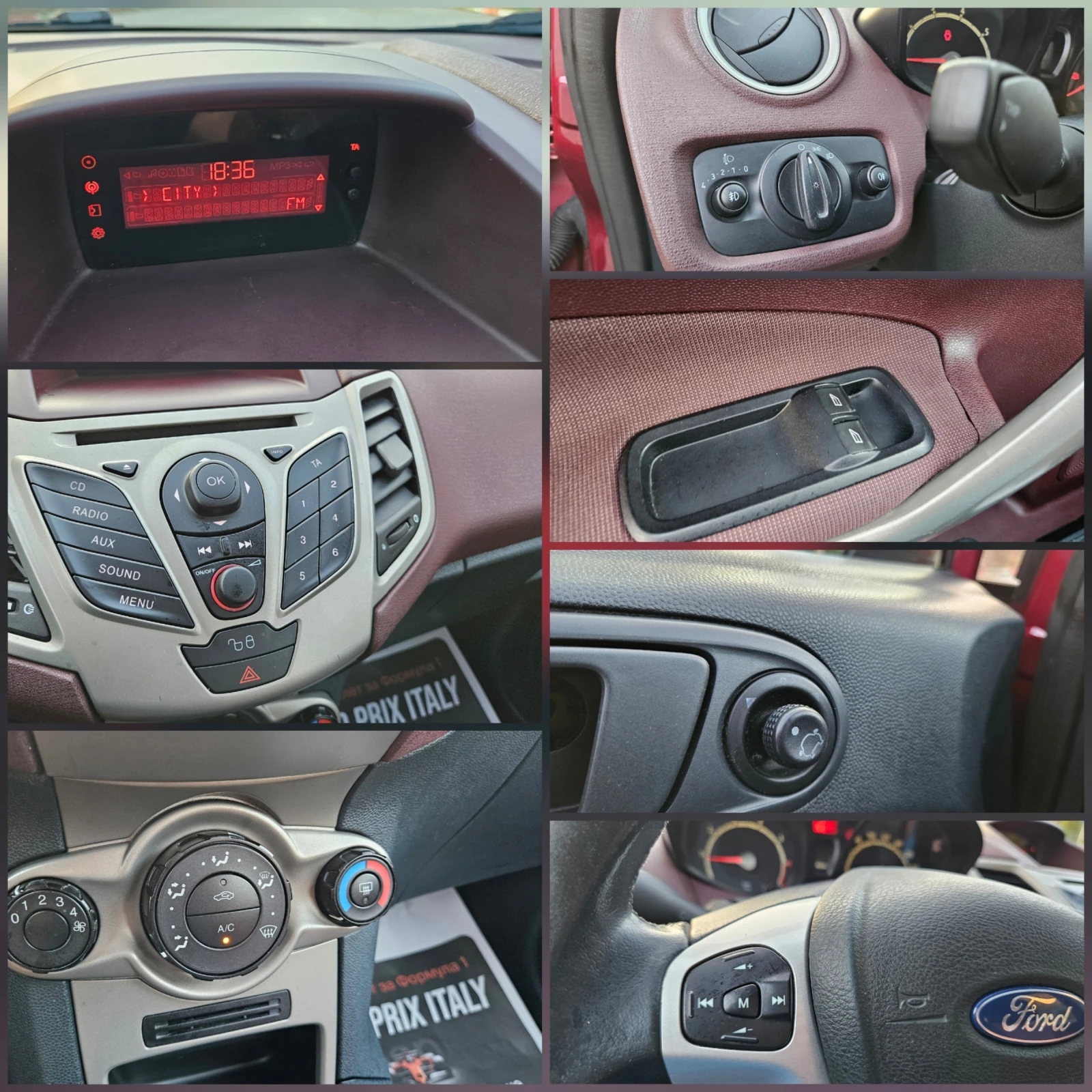 Ford Fiesta 1.4 KLIMA/BENZIN, снимка 14 - Автомобили и джипове - 55806651