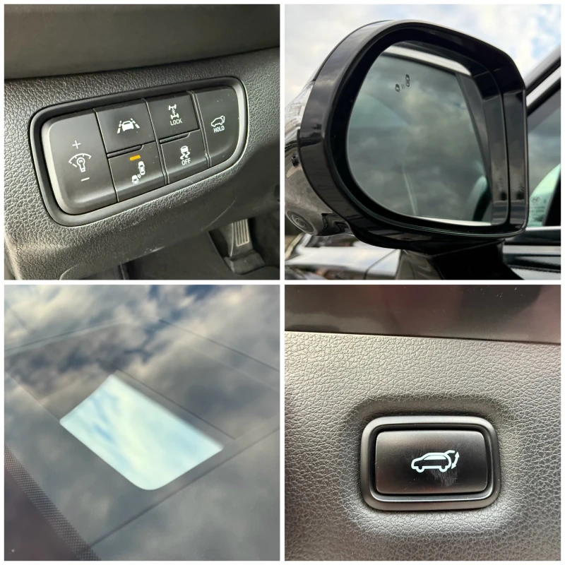 Hyundai Santa fe 2, 2CRDI 7м = 4х4= 360= Подгряване/Обдухване Фул, снимка 17 - Автомобили и джипове - 52806471