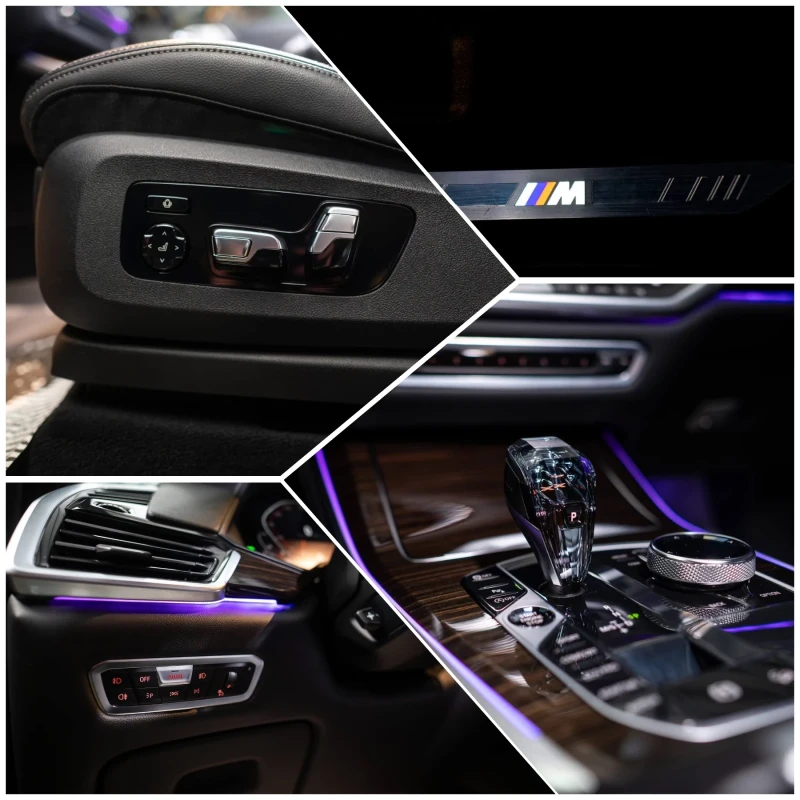 BMW X5 3.0D XDRIVE FULL M PACK CARBON ПАНО ЛИЗИНГ 100%, снимка 16 - Автомобили и джипове - 53079022